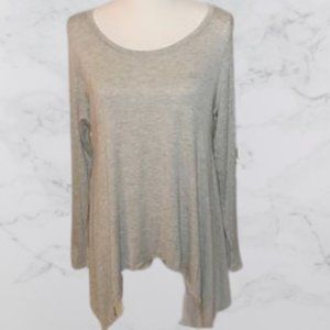 NWT You Are Not Alone asymmetrical top, L